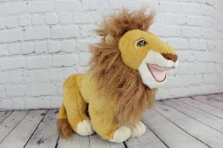 Vtg Disney The Lion King Mattel 1993 Authentic 14 In Mufasa Simbas Father Plush
