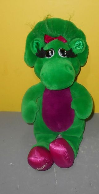 15 " Baby Bop By Lyons Group 1992 Plush Stuffed Animal Toy Barney Tv Show
