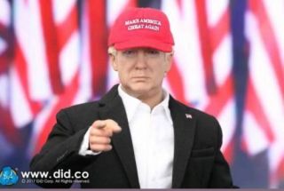 1/6 DiD Dragon U.  S.  President Donald Trump 45 with MAGA hat and more MIB Last 1 5