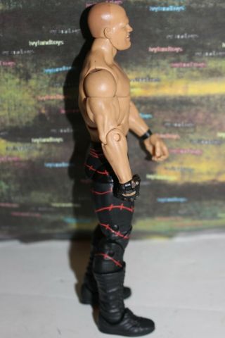 WWE Kane Mattel Elite Wrestling Action Figure Series 4 Flashback Bald 4