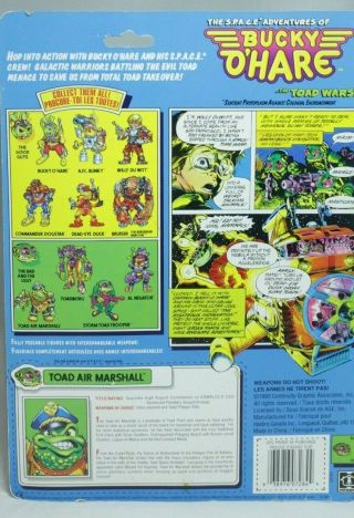 Bucky O’Hare The Toad Wars TOAD AIR MARSHAL Action Figure Hasbro 1990 4