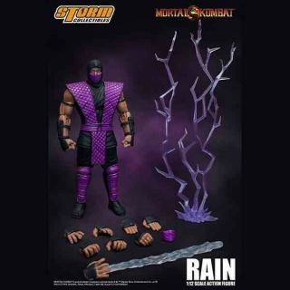 Storm Collectibles Rain Mortal Kombat Nycc 2018 Exclusive Figure Mib