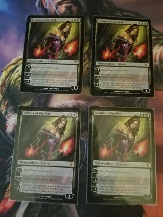 1x Liliana Of The Veil Nm Innistrad - 4 Available