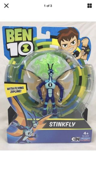 Ben 10 Cartoon Network Stinkfly Action Figure