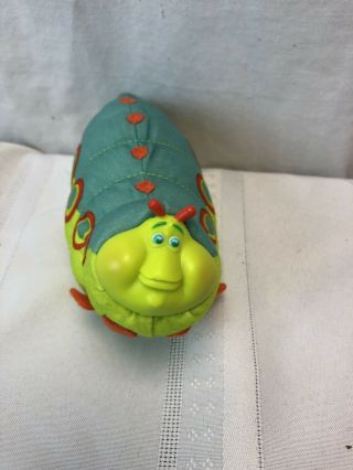 Disney Authentic A Bugs Life Heimlich Caterpillar Plush Toy Doll 7 " Plastic Face