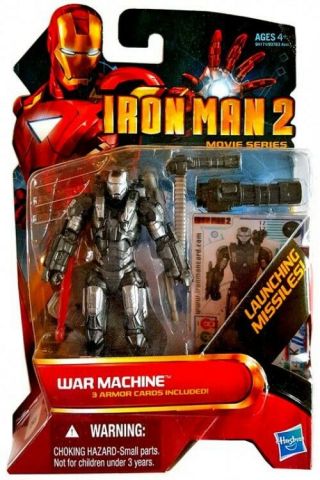 Iron Man 2 Movie Series War Machine Action Figure 12