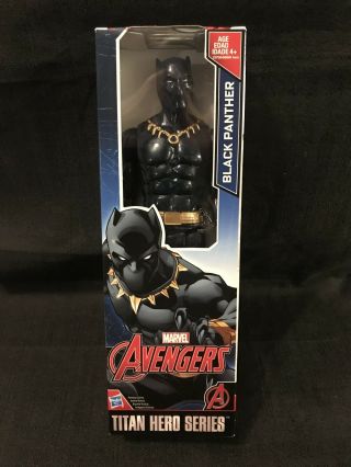 Marvel Titan Hero Series 12 - Inch Black Panther Figure