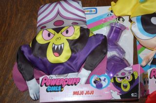 Powerpuff Girls Puff Out Plush Set with Mojo Jojo Bubbles Buttercup Blossom 2