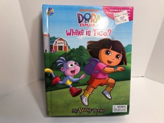 Dora The Explorer My Busy Book Where Is Tico? 10 Figures & Mat 