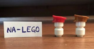 Lego Prototype Police Hats Authentic Rare