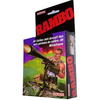 Rambo 1985/86 Savage.  50 Caliber Anti - Aircraft Gun,  Mib