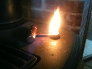 Solid Copper Burner Stirling Mamod Wilesco Alcohol Live Steam Engine No Esbit