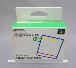 Nintendo Usb Classic Mini Famicom Ac Adaptor Sfc Snes Japanese