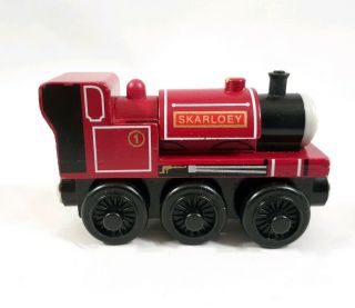 Skarloey Thomas the Train & Friends Wooden Red Engine 2003 5