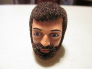Old Gi Joe Head With Moving Eyes From Side To Side Marked Hong Kong