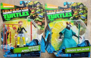 Tales Of The Teenage Mutant Ninja Turtles Sensei Splinter & Mystic April O 