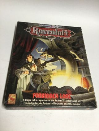 Advanced Dungeons And Dragons Ravenloft Forbidden Lore Box Set Tsr 1079