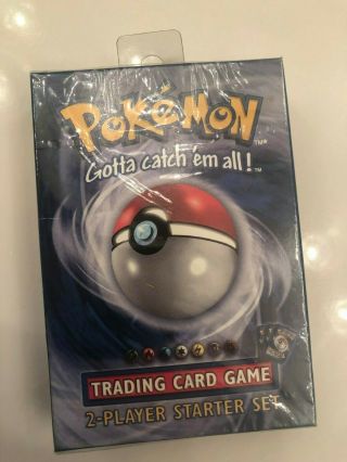 Pokemon Trading Card Game 2 Player Starter Set Book Supplement 1998