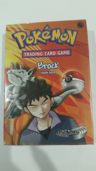 Pokémon Trading Card Game Brock Theme 1999 - 2000 Series