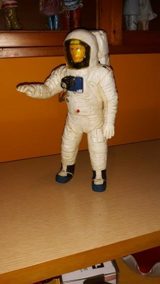 Vintage Built Astronaut Model Kit Aurora Revell Mongram