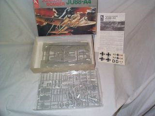 1/48 - Hobby Craft - JU88 - A4 - Kit - all parts still in bags - box shows wear 2
