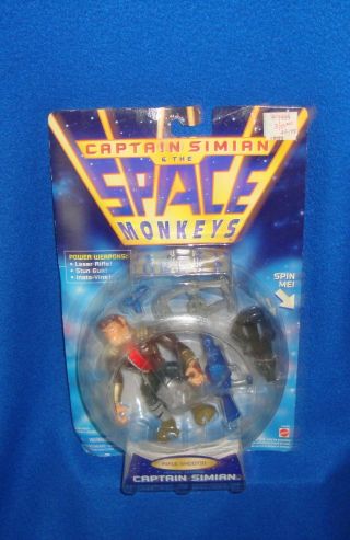 Captain Simian & The Space Monkeys Captain Simian Figure Moc