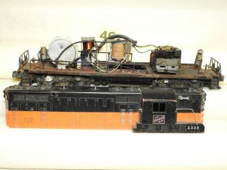 Lionel O Scale 2338 Milwaukee Road Gp - 7 Diesel Locomotive To Repair