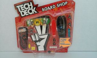 Tech Deck World Industries Board Shop W/penny/long Fingerboard Skateboard