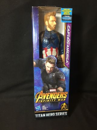 12 " Captain America Marvel Avengers Infinity War Titan Series Action Figure (mr