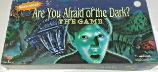 Nickelodeon Are You Afraid Of The Dark Board Game Cardinal 1995 Complete Vintage