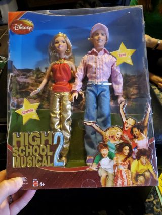 Disney High School Musical 2 Dolls Sharpay And Ryan