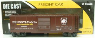 K - Line K751 - 1892 Pennsylvania Die - Cast Boxcar Ln/box