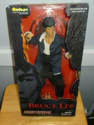 2001 Art Asylum Ultimate Bruce Lee 18 " Action Figure -