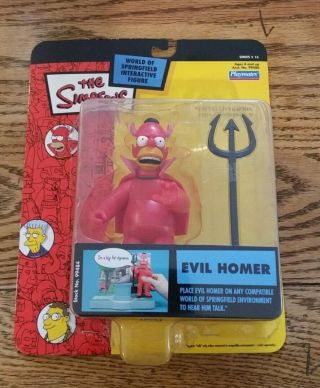 The Simpsons Intelli - Tronic Voice Activation Evil Homer (opened)