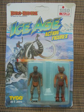 Dino Riders 2 Figure Pack Onk & Buzz Ice Age