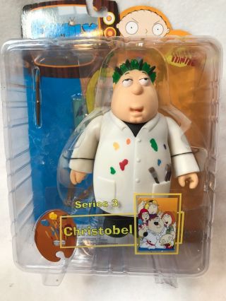 Family Guy Christobel Action Figure Mib Series 3 Mezco Chris Toy