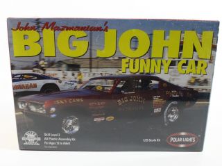 John Mazmanians Big John Funny Car Polar Lights 6504 1:25 Model Kit