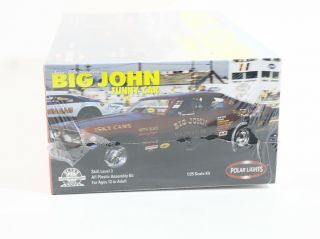 John Mazmanians Big John Funny Car Polar Lights 6504 1:25 Model Kit 3
