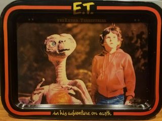 Vintage Et Tv Tray With Stand.  Et The Extra Terrestrial 1982 Universal Studios