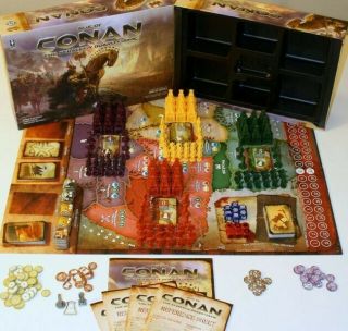Age Of Conan The Strategy Board Game Out Of Shrink Fantasy Flight