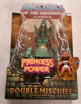 Double Trouble / Double Mischief Masters Of The Universe Motuc,  Mini She - Ra
