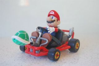 Nintendo 64 Mario Kart 64 Pull Back Action Figure Toy Biz 1999 - Mario