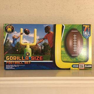 Franklin Sports Kong - Air Sports Gorilla Size Inflatable Football Set No Football