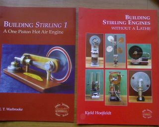 Building Stirling Engines 1 Warbrooke Hoejfeldt Model Steam Hot Air Books X 2