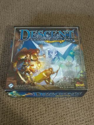 Descent: Journeys In The Dark (second Edition) (2012)  Rpg Board Game