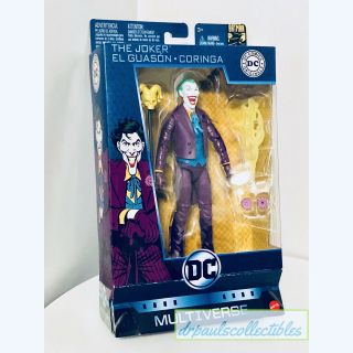 Dc Multiverse Comics Originals 80th The Joker Coringa 6 " Figure (light Wear)