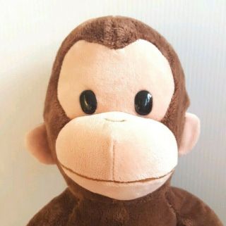 Curious George Plush Doll Kohl ' s Applause Russ Berrie 16 