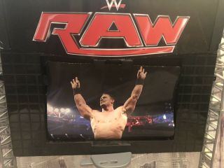 WWE Raw Smackdown lighted Ultimate Entrance Stage Playset ring wrestling figures 5