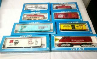 Life Like Ho Scale Campbell Soup Co.  Train Set 1982 Limited Edition