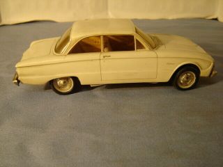 Vintage 1960 Estate Find Ford Falcon 2 Door Dealer Promo Model Car 3